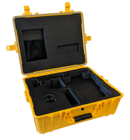 Mallette de transport pour récepteur GNSS et contrôleur TSC7