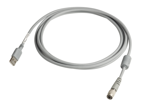 Câble pour instruments de la série S - 2.5m, Hirose 6 pin vers PC USB