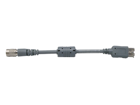 Câble - 0.18m, Hirose 6 pin vers clef USB ou lecteur de cartes compact flash (CF)