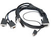 Câble - Données/Alimentation/1 PPS, D26F vers D9F D9M BNC USB RJ45M CPM/F (droit) - 1 mètre