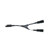 Câble - Dédoublement SAE vers double SAE (alimentation) - 0,25 mètre