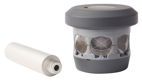 Prisme 360 avec adaptateur de hauteur sur canne standard (pour utilisation avec R10/R12/R12i)