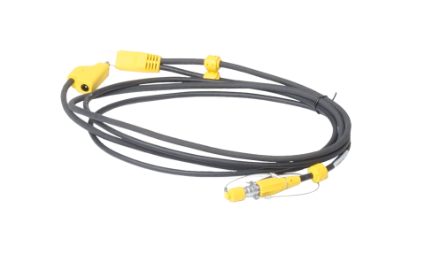 Câble Y LEMO 7 broches/USB-A mâle/alimentation