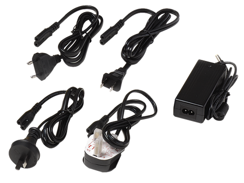 Alimentation avec cordon pour chargeur double