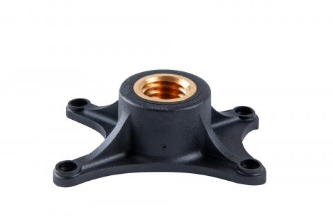 Adaptateur pour montage TDC150 sur pied télescopique ou sur canne