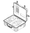 Mallette de transport pour SPS98x et contrôleur TSC3 ou TSC7ou Site Tablet ou Site Tablet 10