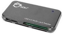 Lecteur multicartes CF/SD/MMC/MSPRO/XD ultra-rapide USB3